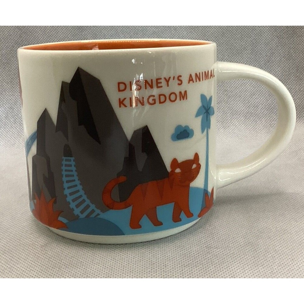 NEW Starbucks Disney's "Animal Kingdom" Been There Series, 14oz Mug Retired